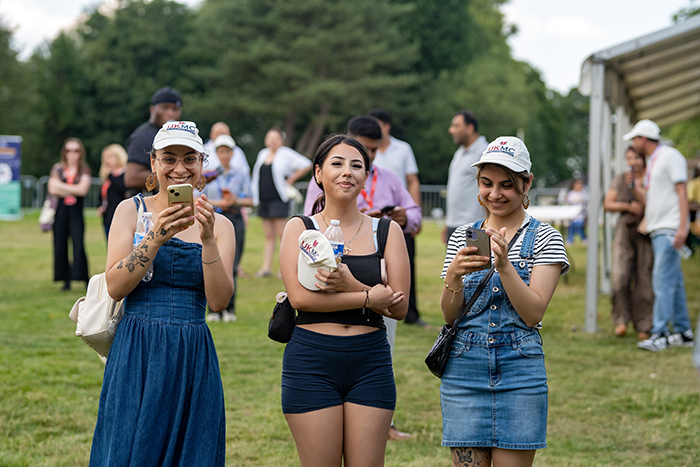 UKMC students celebrating a cultural event together