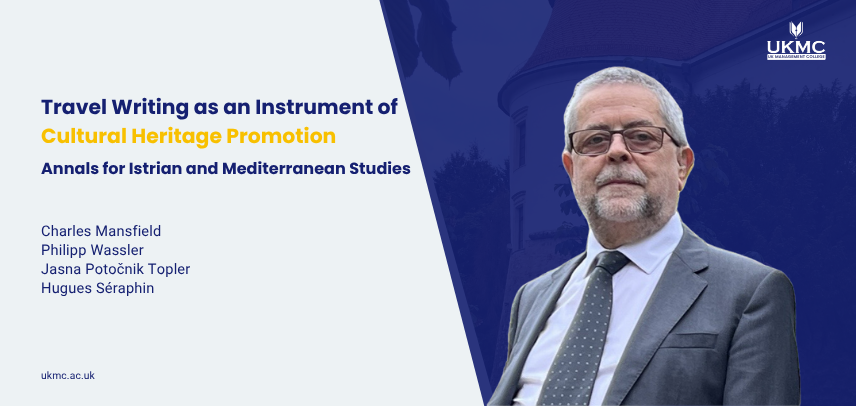 UKMC Celebrates Dr. Charles Mansfield’s Contribution to Travel Writing in the Tourism Industry