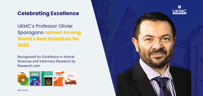 Prof Olivier Sparagano Recognised Among the Best Scientists for 2025