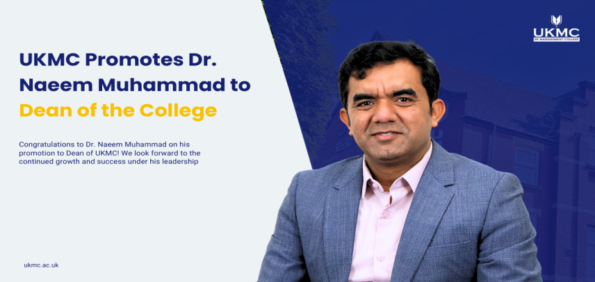 UKMC Promotes Dr. Naeem Muhammad to Dean of the College